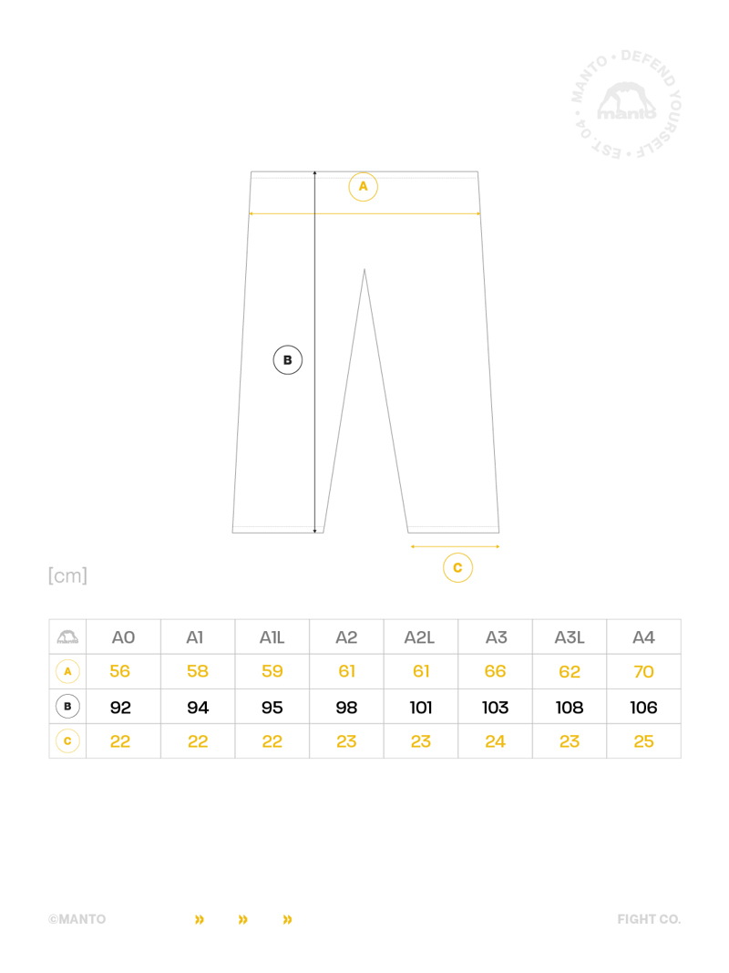 MANTO BASE 3 BJJ GI black/orange